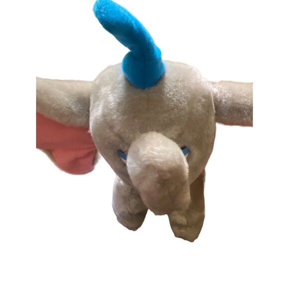 Vintage Walt Disney Animated Classic Dumbo 8" Plush Toy Elephant Stuffed Animal - Picture 2 of 6